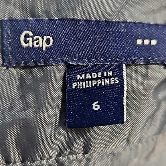 Gap Tartan Style Cotton Grey and Black Plaid Mini Skirt - Picture 9 of 11